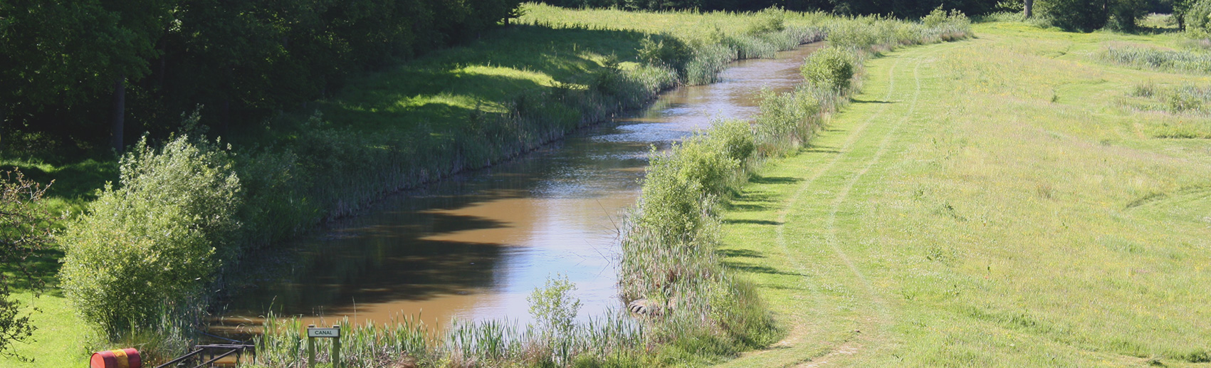 canal fishing lake - newdigate farms estate