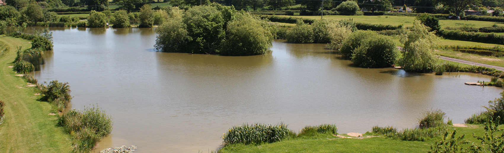 centre fishing lake - newdigate farms estate