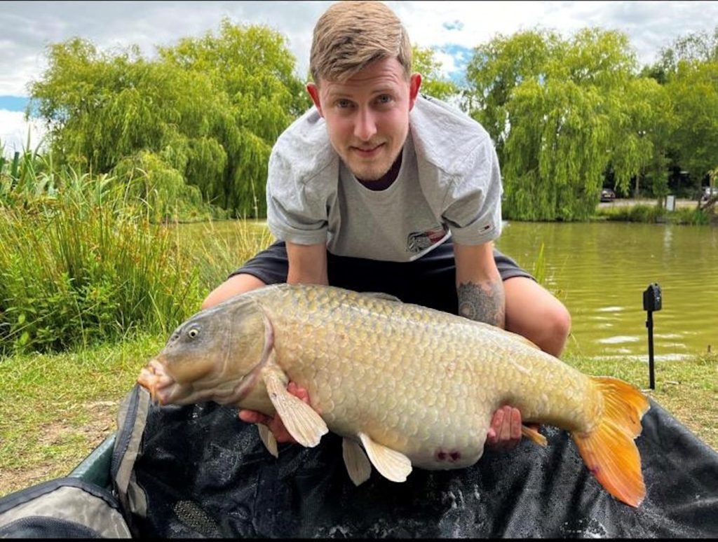 42lb Carp caught from Paddock Lake July 2022 SOCRATES