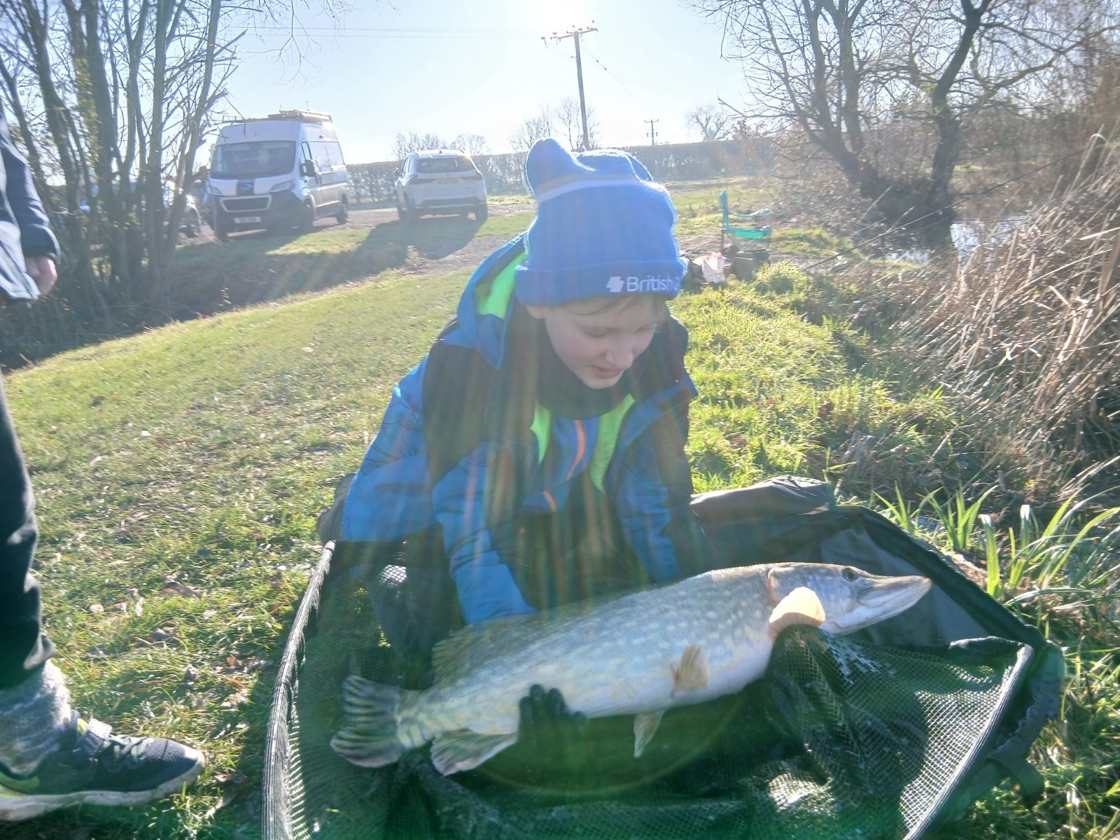 Lovely Pike caught from Centre Lake December 2025
