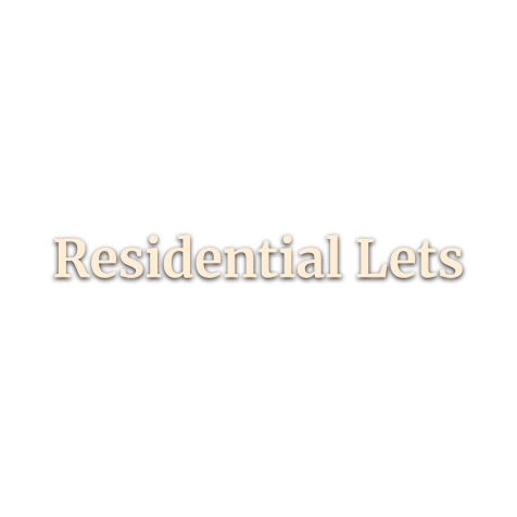 Residential lets